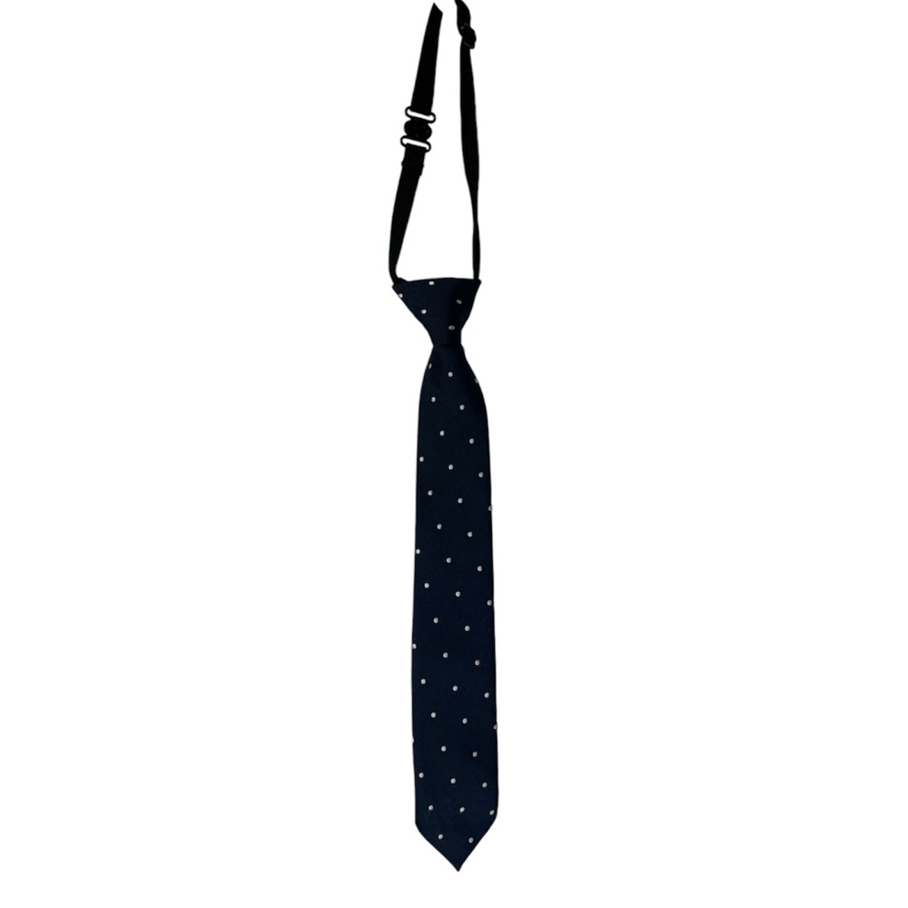 Kids blue formal tie